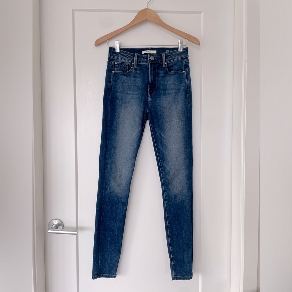 Fidelity Denim High-Rise Gwen Jeans - 24